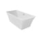 Castello Usa Blaire 67" Acrylic Freestanding Bathtub in White CB-43-67 - alternate 3